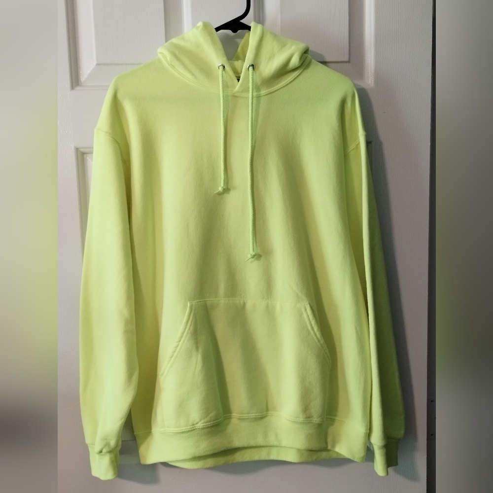 Jerzees Unisex Bright Yellow Hoodie